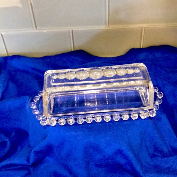 Dining Vintage 193s Candlewick Butter Dish With Cover Poshmark